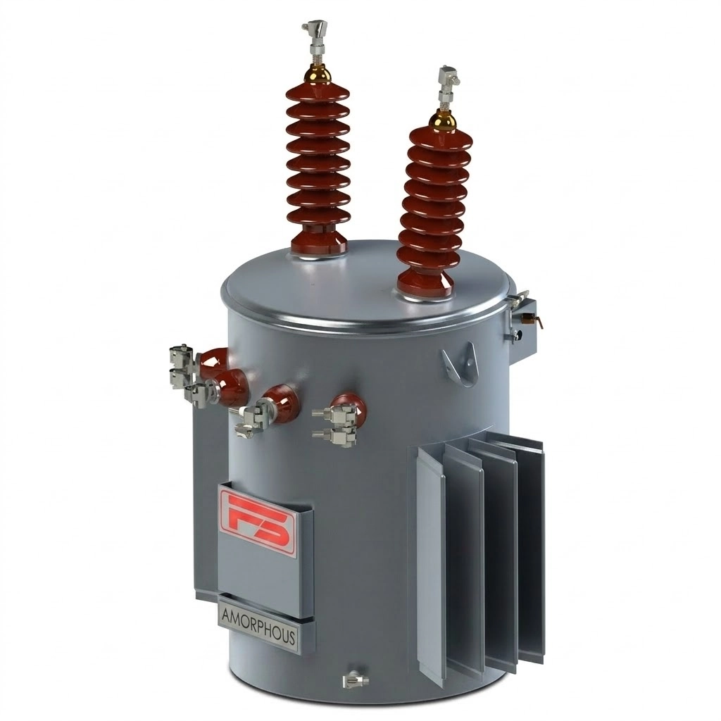 Máy biến áp 1 pha Amorphous 12.7/0.23kV 75KVA